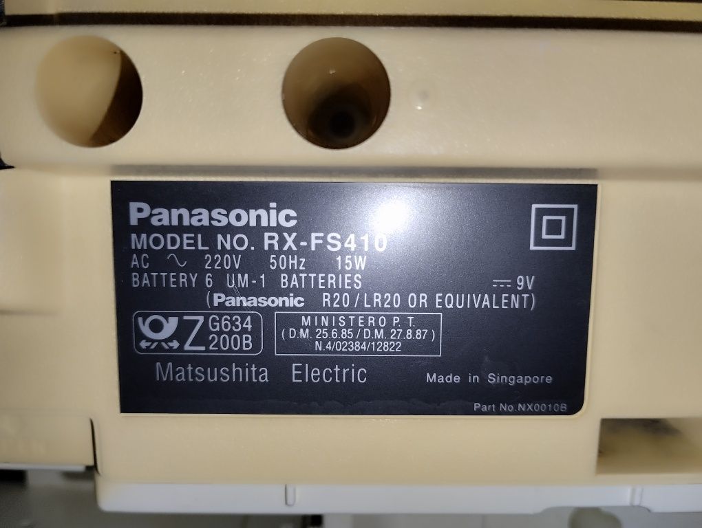 Магнитола Panasonic RX- FS 410