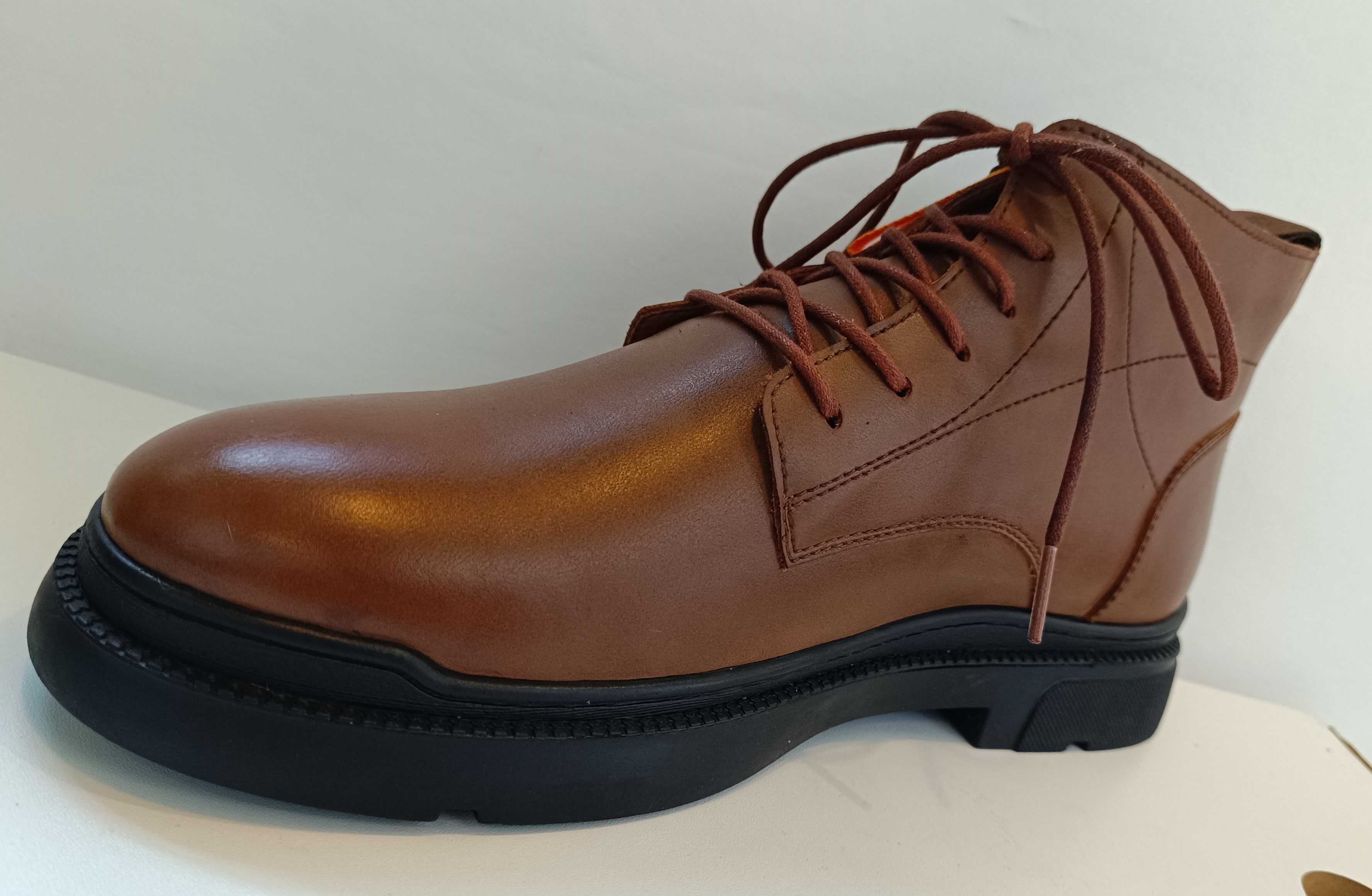 Ghete lace up 41 bocanci premium Dockers NOI piele naturala moale