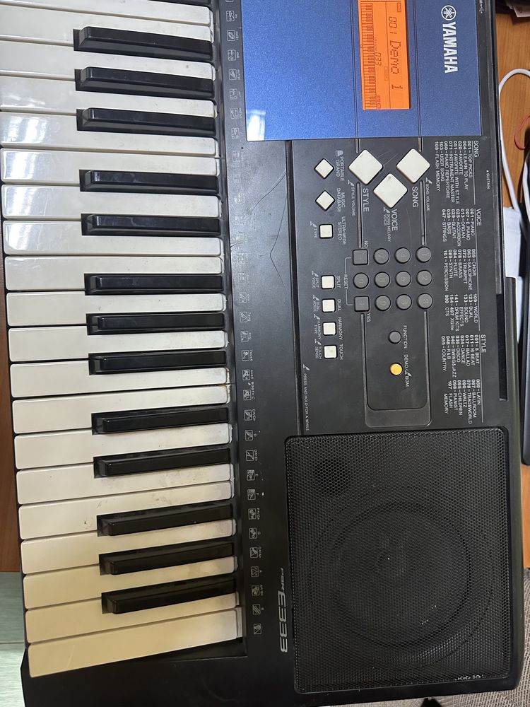 Orga pian yamaha psr-e333