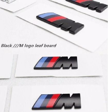 Emblema M Power aripa BMW Negru 1, 3, 5, 7 ,X1, X3, X4, X5, X6