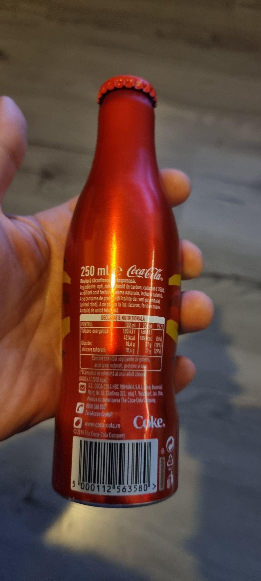 Sticla coca cola colecție