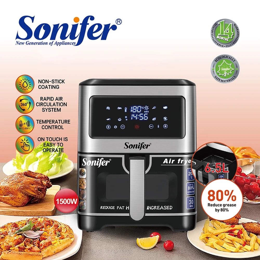 АЭРОФРИТЮРНИЦА! Электрическая Фритюрница Sonifer SF-1028