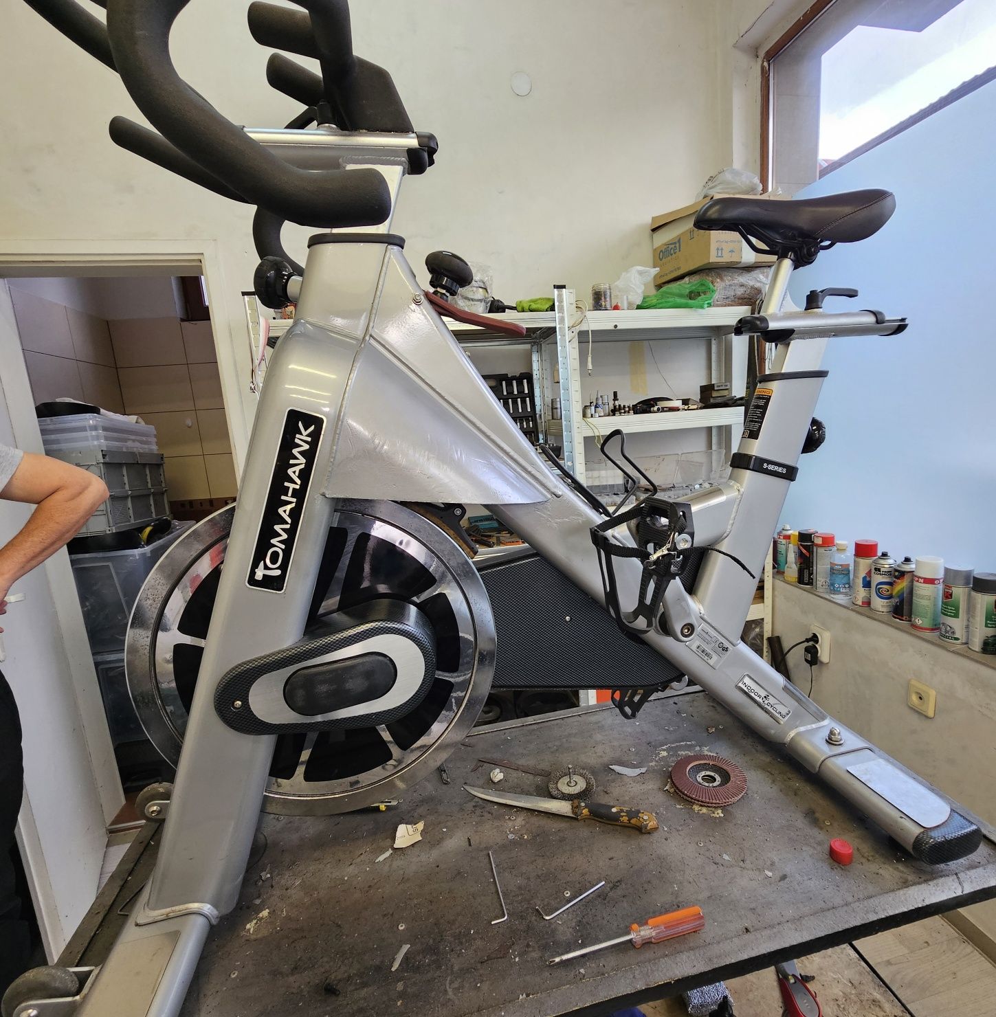Продавам Проф. Спининг колела, байк. TOMAHAWK bike