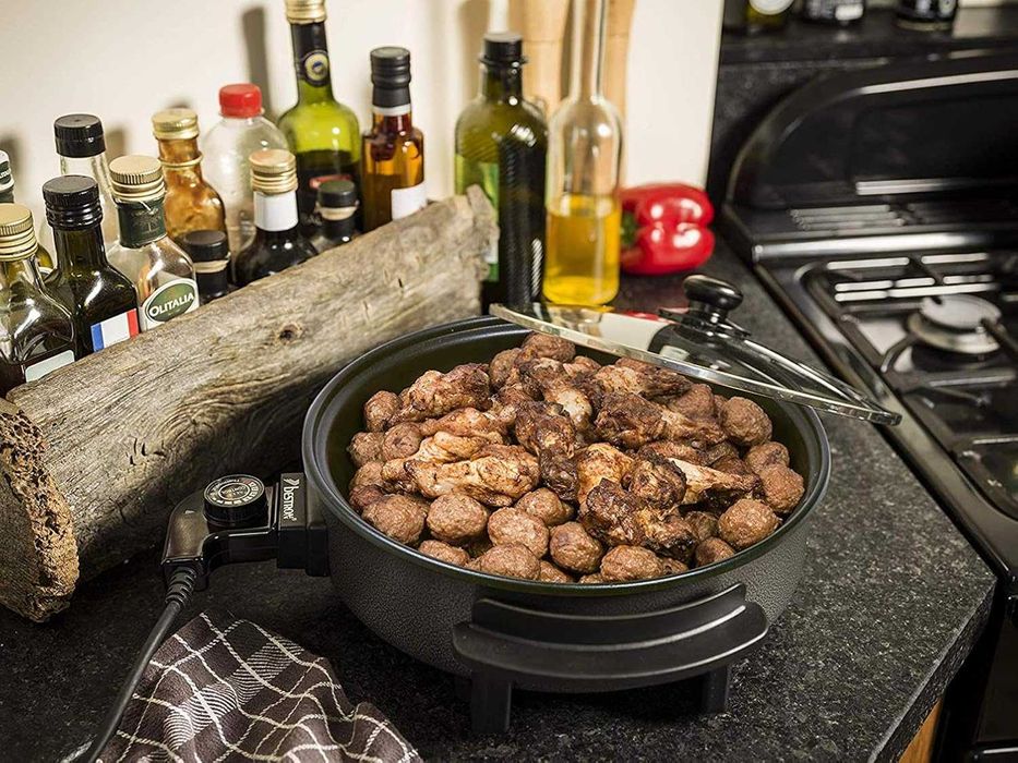 Tigaie electrica BESTRON AHP1200, Multifunctional 28.5cm 1500w MX155