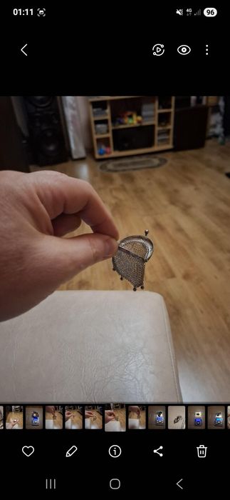 Portofel argint.Are13gr.