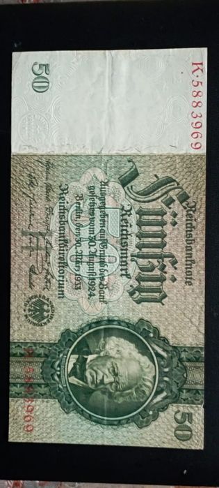 Germania -50 Reichsmark 1933-