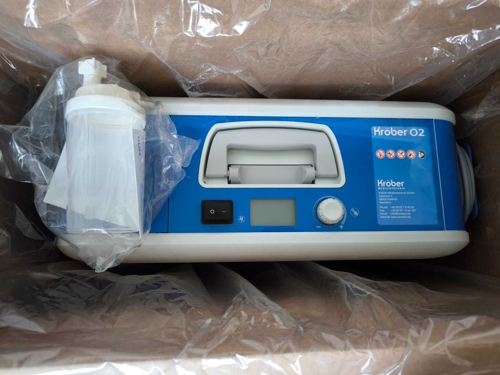 Немски кислороден концентратор Krober O2 – 4 години гаранция, като нов