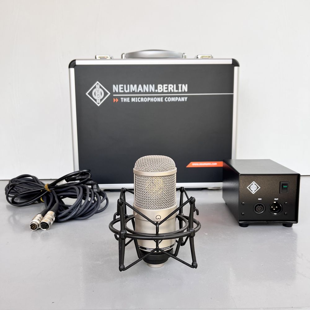 Neumann m 147 ламповый микрофон студийный