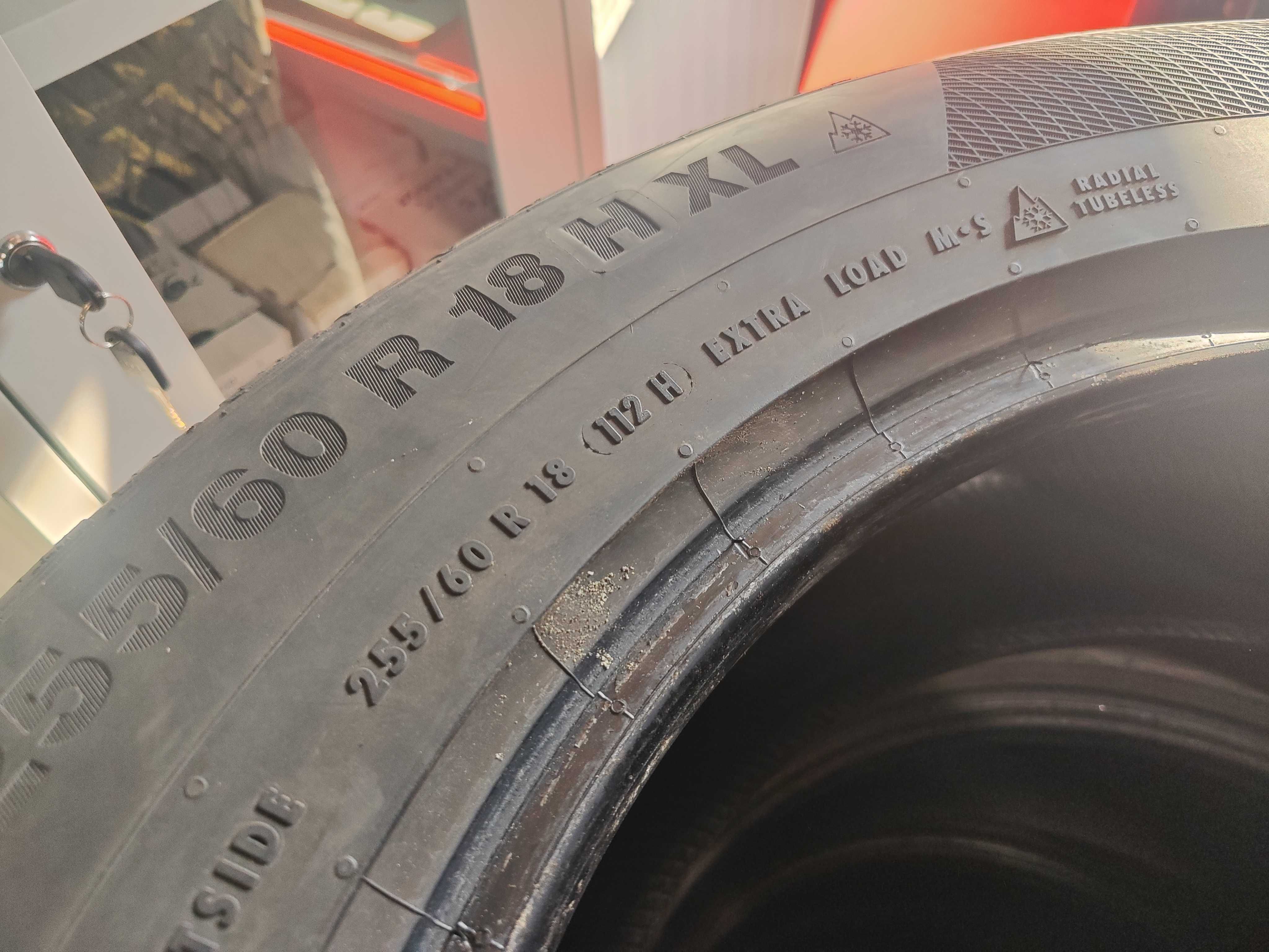 4бр.зимни гуми 255/60/18 Continental