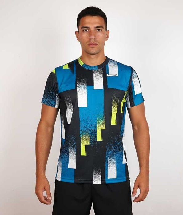 Nike Tennis Court Dry - Оригинална мъжка спортна тениска размер L