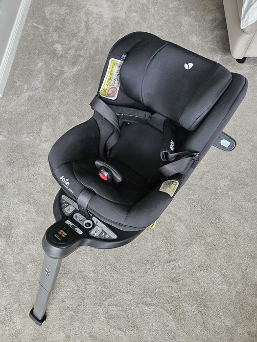Scaun auto pentru copii Joie i-Spin 360° E Coal, 61 cm-105 cm