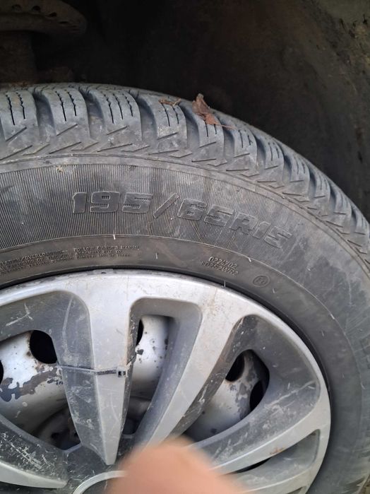 Jante aliaj cu cauciucuri de iarna