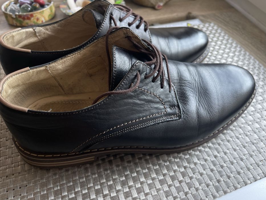 Pantofi din piele naturala 41