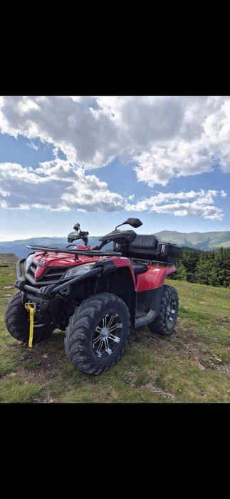 CFMoto 520S • 4x4 Automat • Troliu + Cutie GKA • Întreținut Impecabil