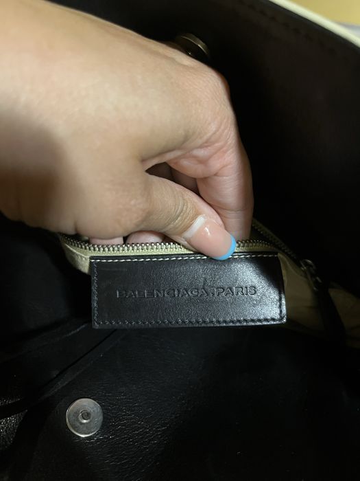 Дамска чанта Balenciaga естествена кожа