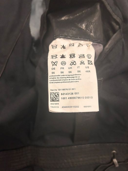 Jachetă Hugo boss de piele