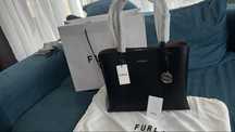 Furla Vittoria Nero.100% оригинал,със сериен номер,етикети,торбичка