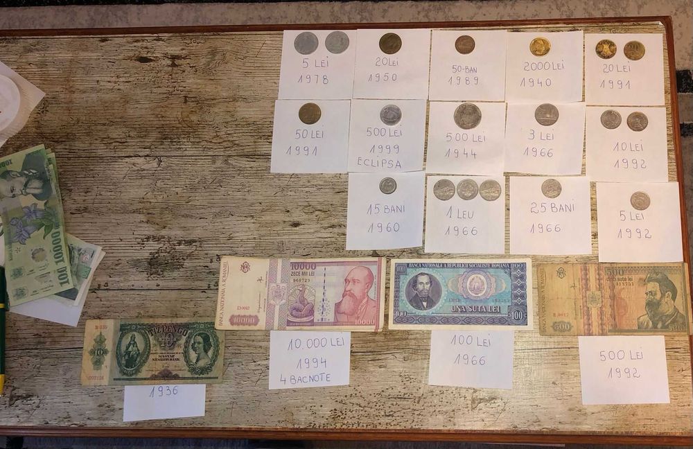 Vand Monede Si Bancnote Vechi