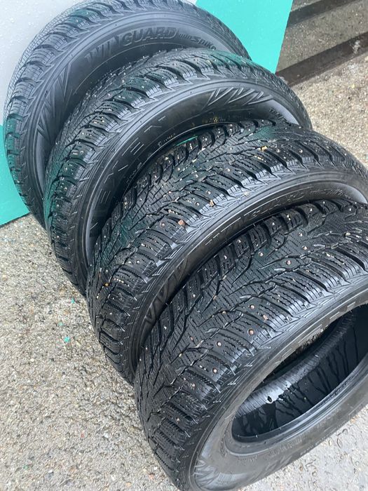 Резина NEXEN шипованнная в хорошем состоянии