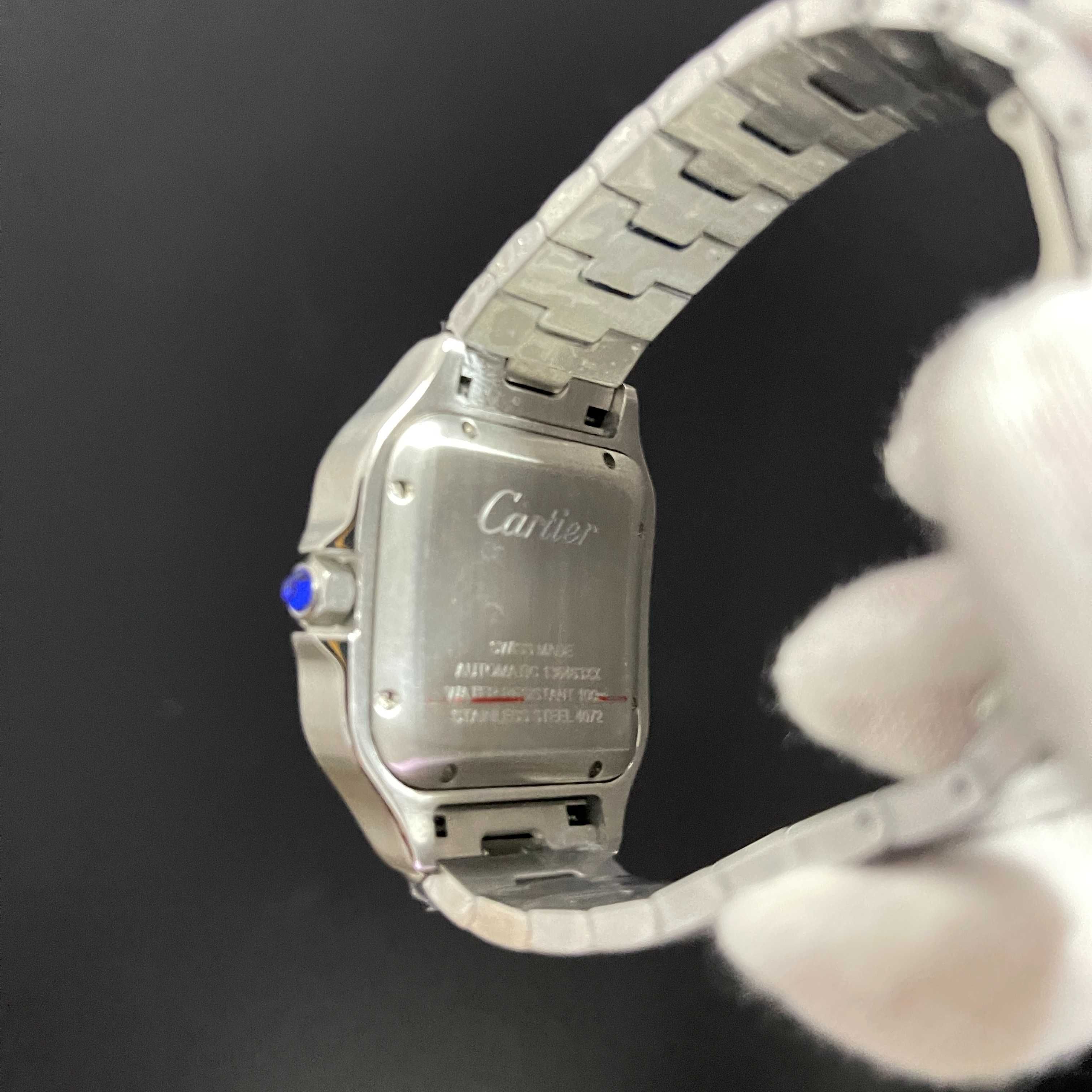 Ceas barbatesc Cartier Santos de Cartier Blue