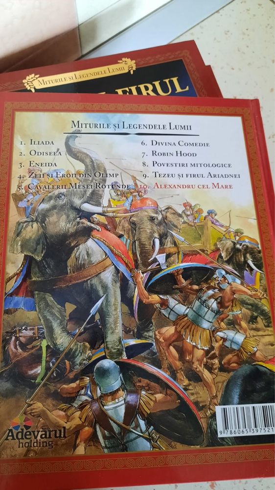 Colectie carti Miturile si Legendele Lumii