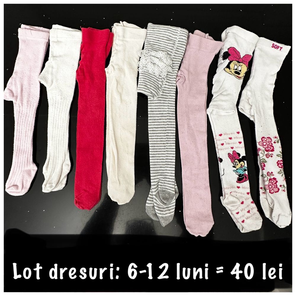 Lot dresuri 6-12 luni = 40 lei