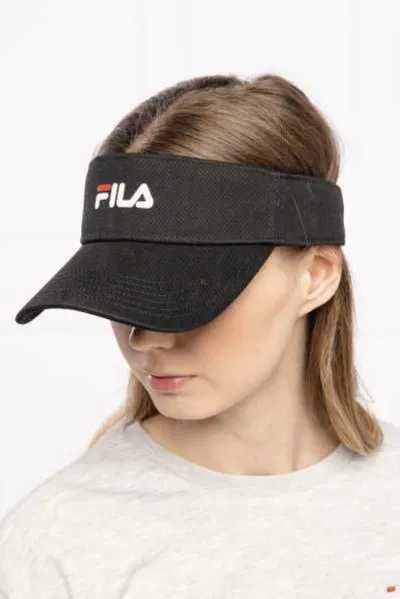 Fila- унисекс бандана/лента за глава или визьор/ козирка-черни с лого.