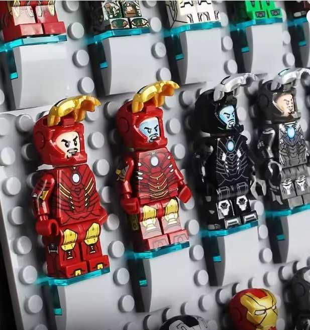 Лего Iron Man Книга с 52 минифигурки (Iron Book 2800+ части)