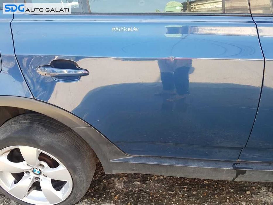 Usa Usi Portiera Portiere Spate Dreapta BMW X3 E83 2003 - 2010 Cod Culoare A07/5 Mysticblau Metallic