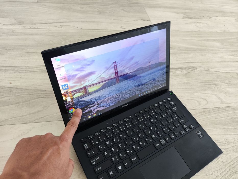 Notebook sony sensorny