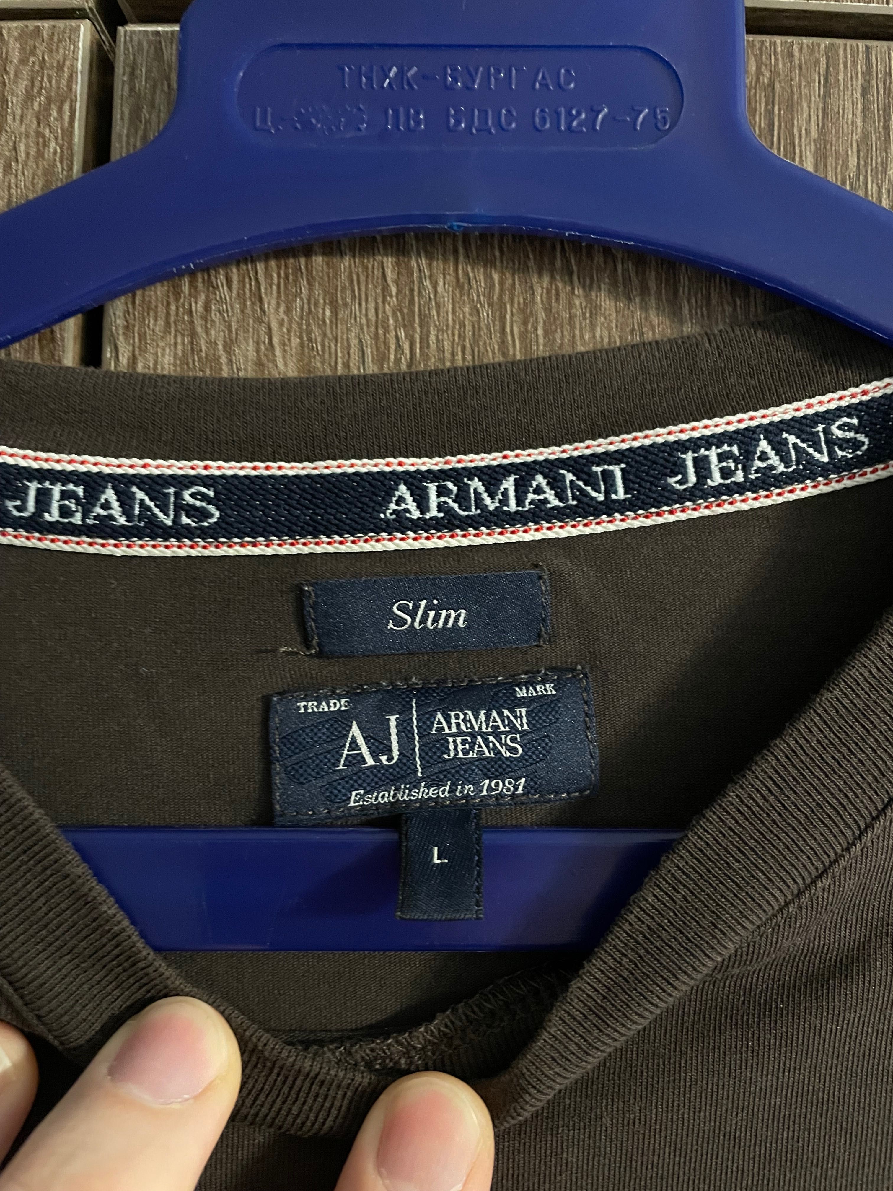 Мъжка тениска Armani Jeans SlimFit размер L