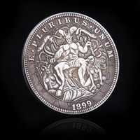 Луцифер красива монета с дявол сатана