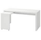 Бюро с подвижен плот Ikea MALM