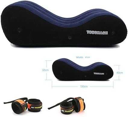 Canapea gonflabilă pentru sex - mare (albastră)