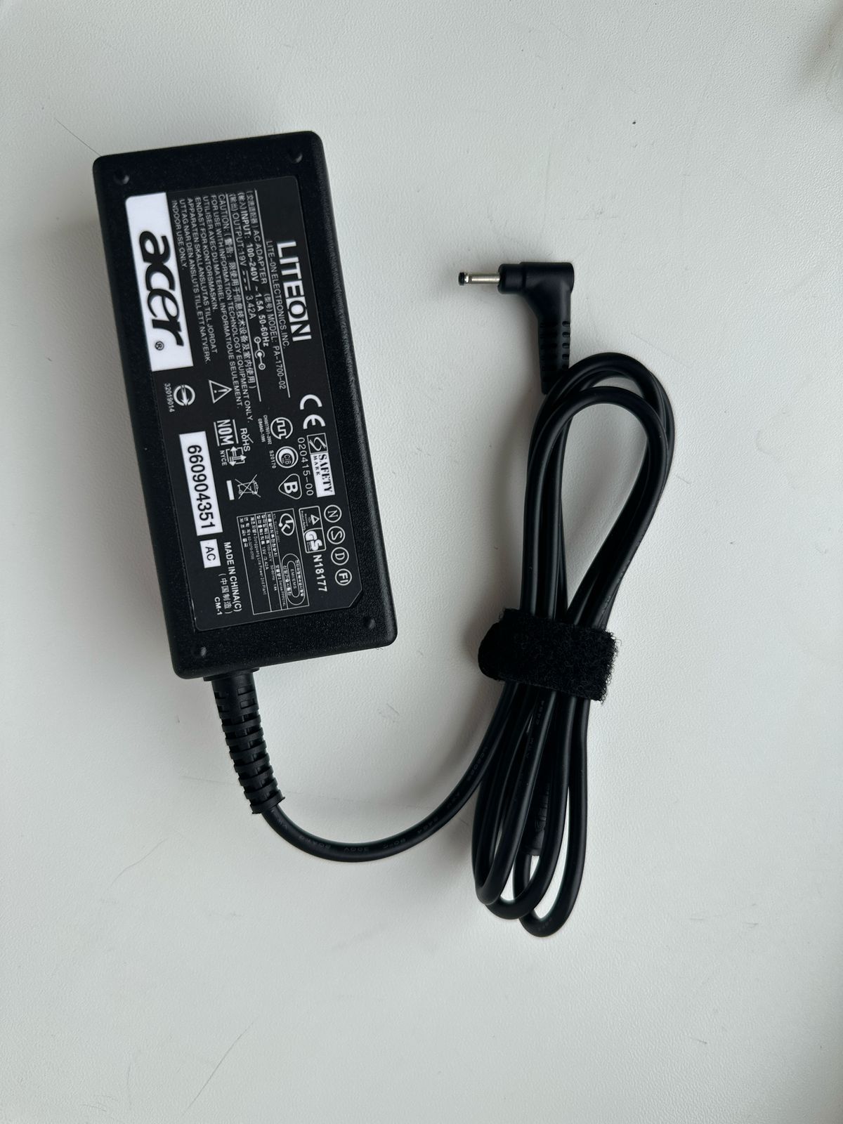 Acer LiteON 19v 3.42A