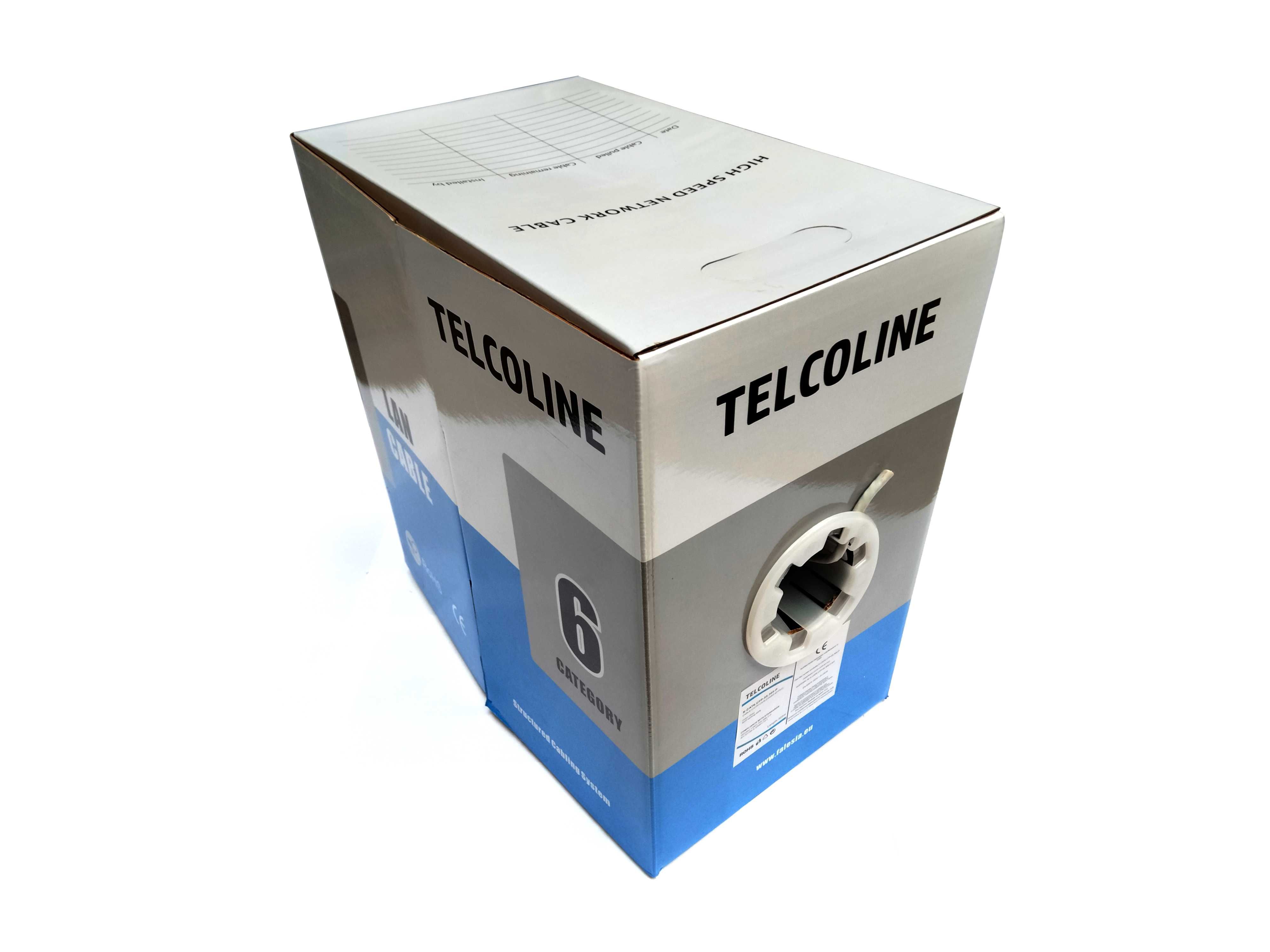 Cablu UTP Cat6 TELCOLINE 0,53mm Rola 305M