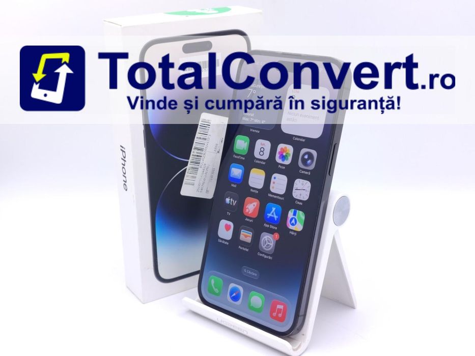 Apple iPhone 14 Pro Max 1TB Space Black, Garantie 24 luni | #D89193