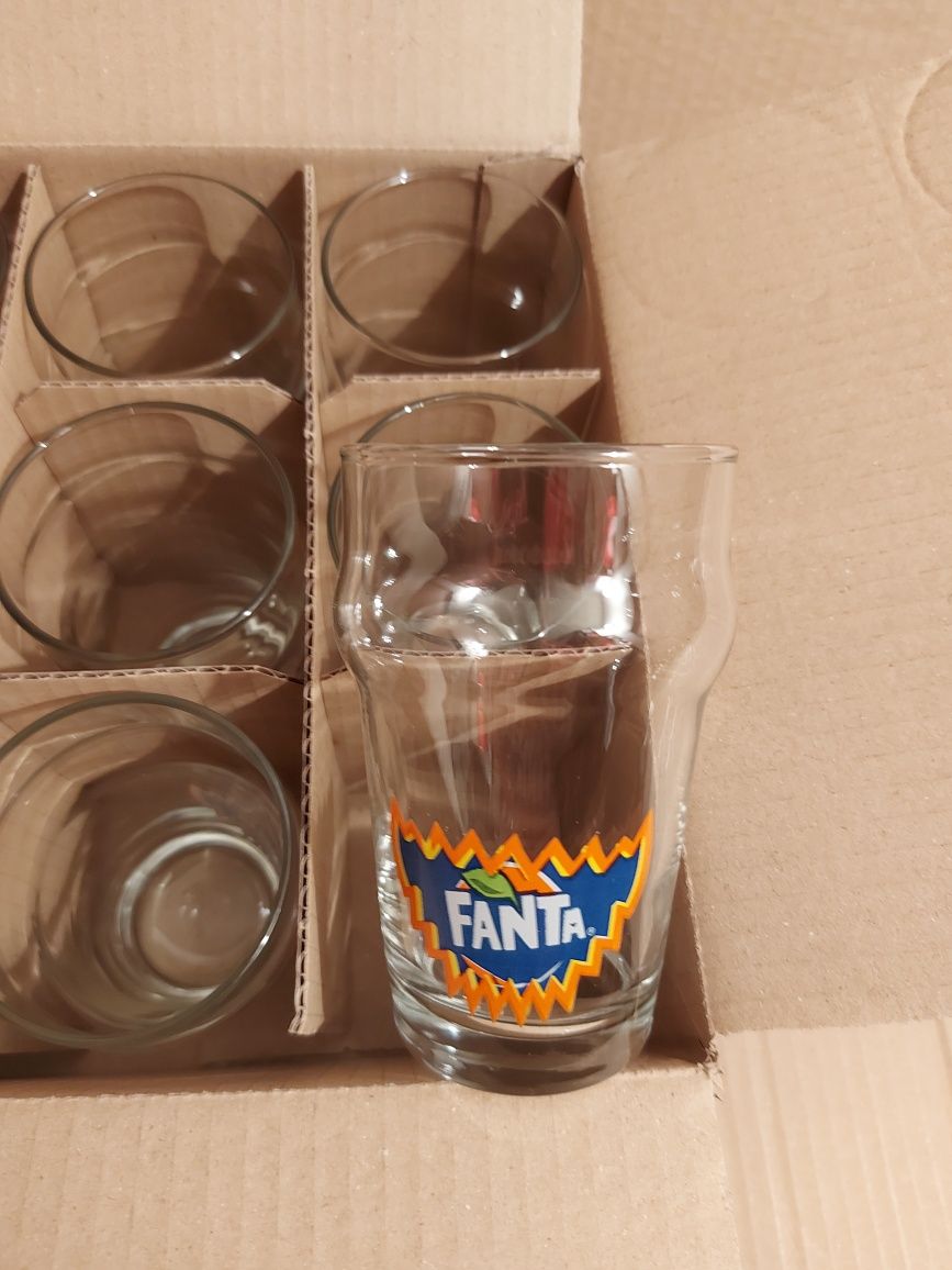 Чаши fanta 6 броя нови