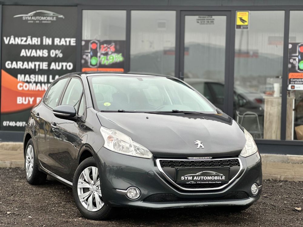 Peugeot 208 1.4 HDI / 2014/ vanzare in rate fixe fara avans