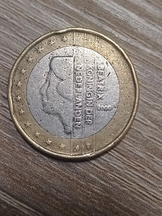 Монета 1 евро - Холандия