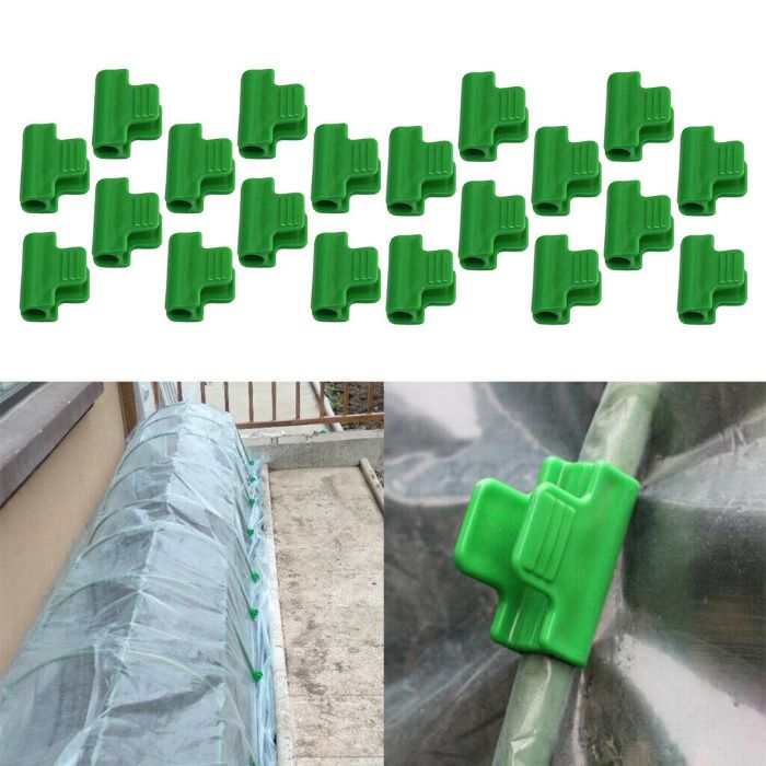 40 cleme detasabile pt folie solar. Pt stalpi de 11mm diametru. Noi!