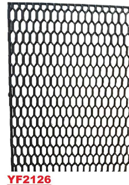 Декоративна PVC Тунинг Мрежа за Брони Прагове - 120х40см. 6-размера