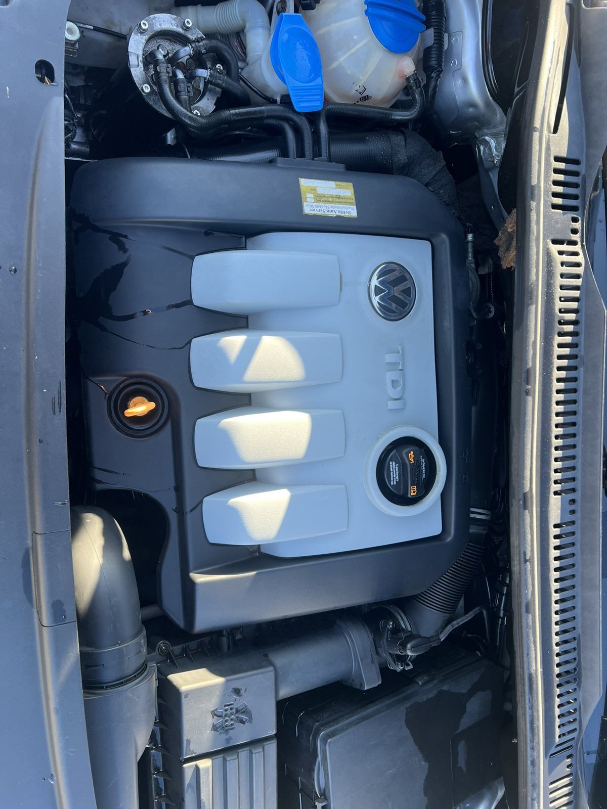 Vw Tuaran 1.9 101 кс. Код на мотора BXE