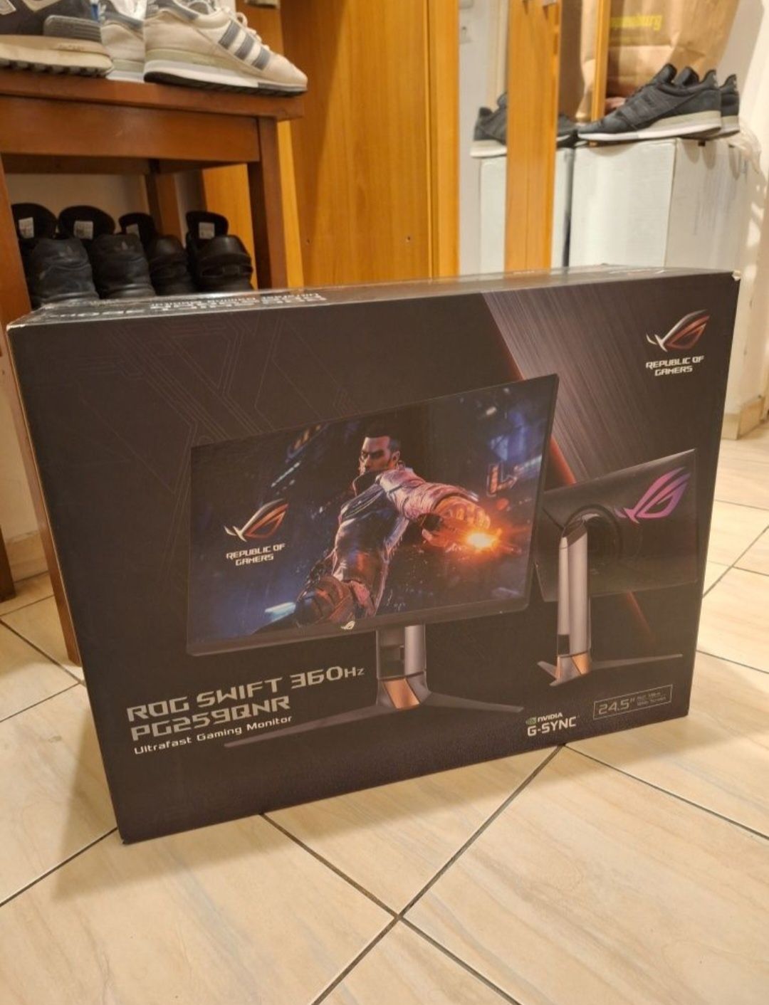 Monitor ASUS ROG Swift PG259QNR 24.5" Full HD IPS 360Hz