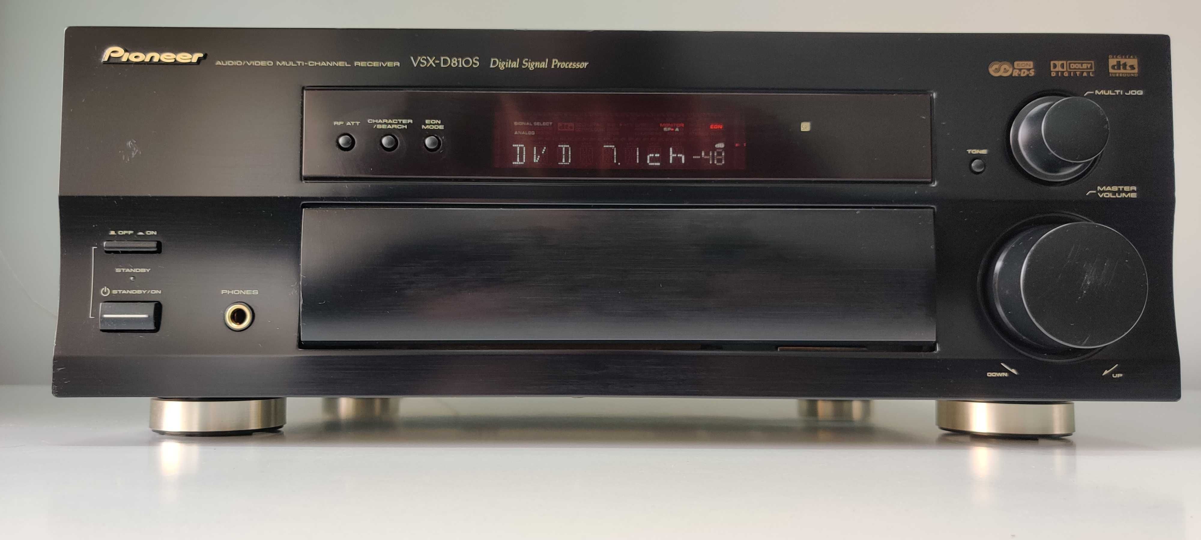 Pioneer VSX D 810 S muzica 6.1 stereo film 7.1 muzica