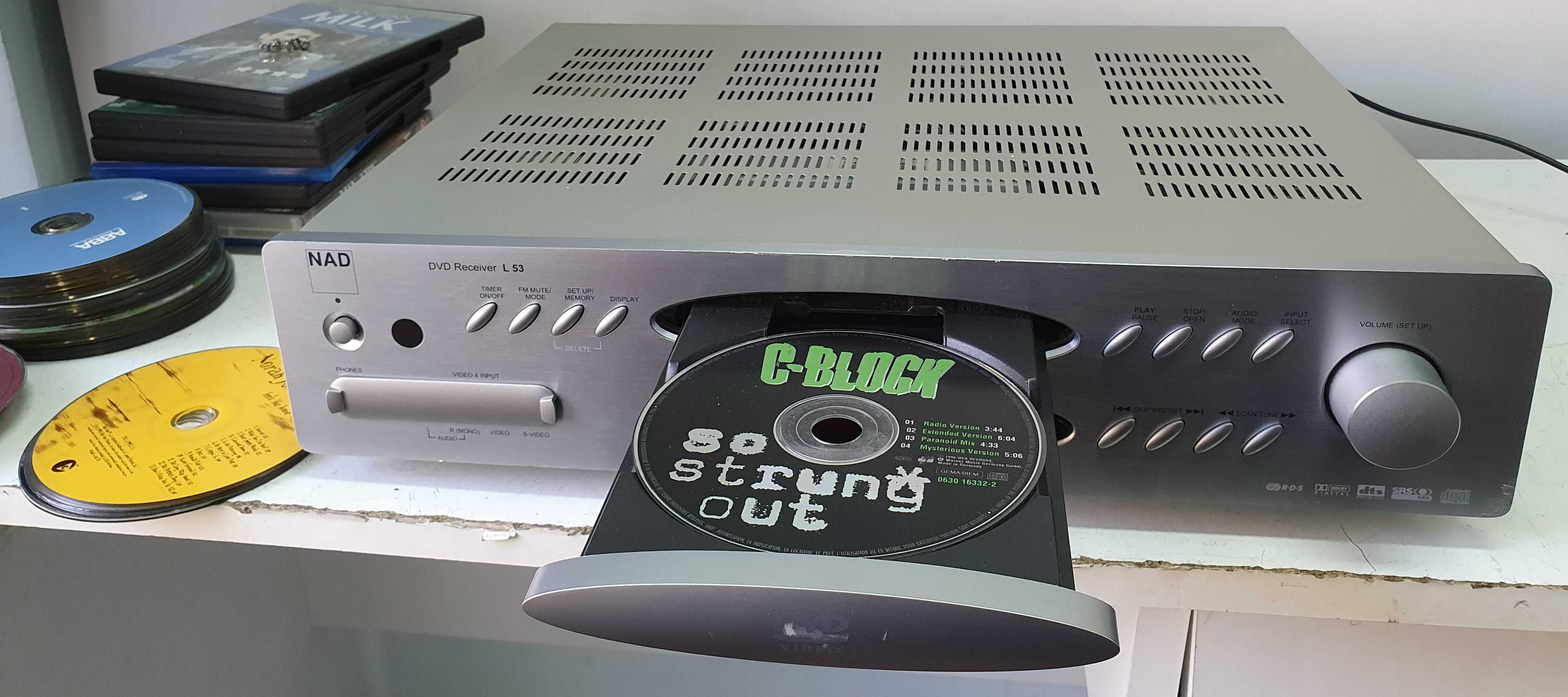 NAD L 53 muzica stereo amplif cu CD DVD filme muzica