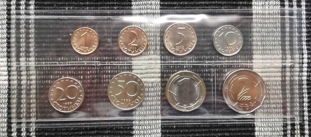 Лот монети "Република България II - 1999-2025" - нециркулирали (UNC)