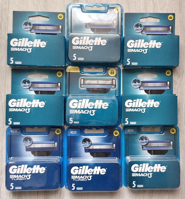 Rezerve Gillette Mach 3, set 5 buc