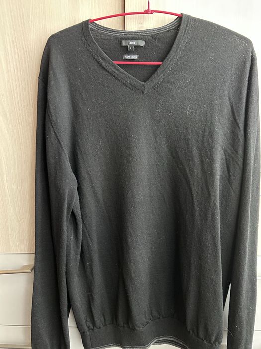 Пуловер joop мериносова вълна l размер