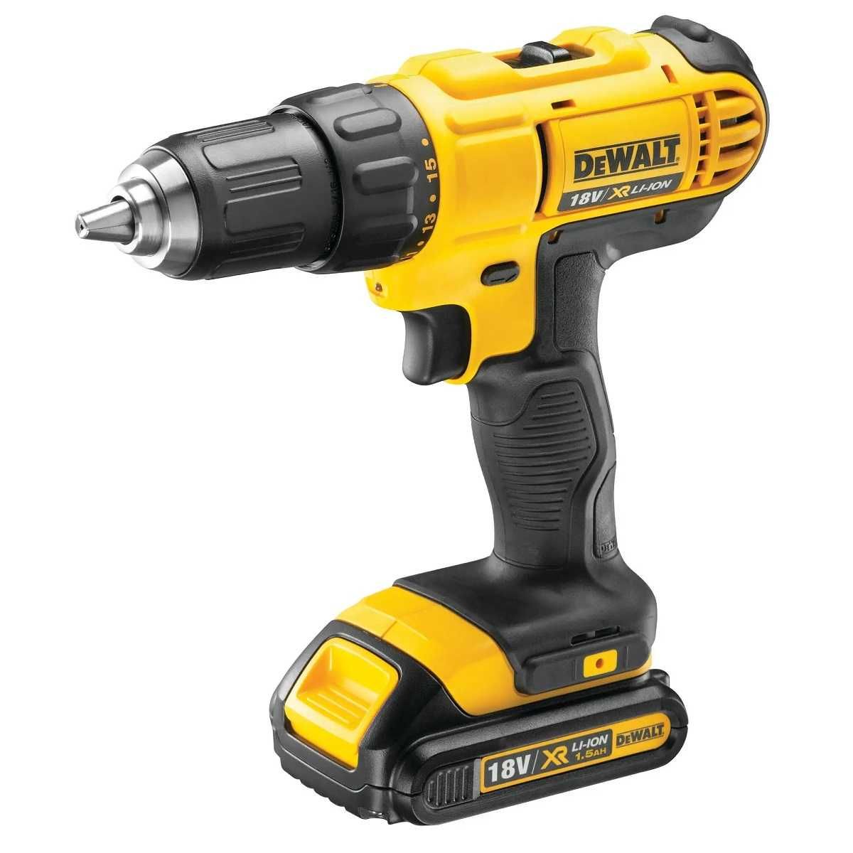 Masina gaurit insurubat DeWALT XR, Incarcator, 2 Acumulatori, Valiza